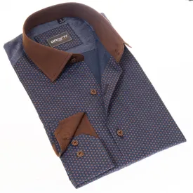 GEVENA BROWN SPORT SHIRT