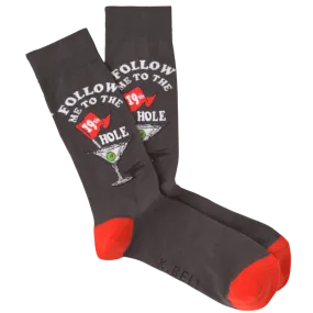 19th Hole Men's Crew Socks