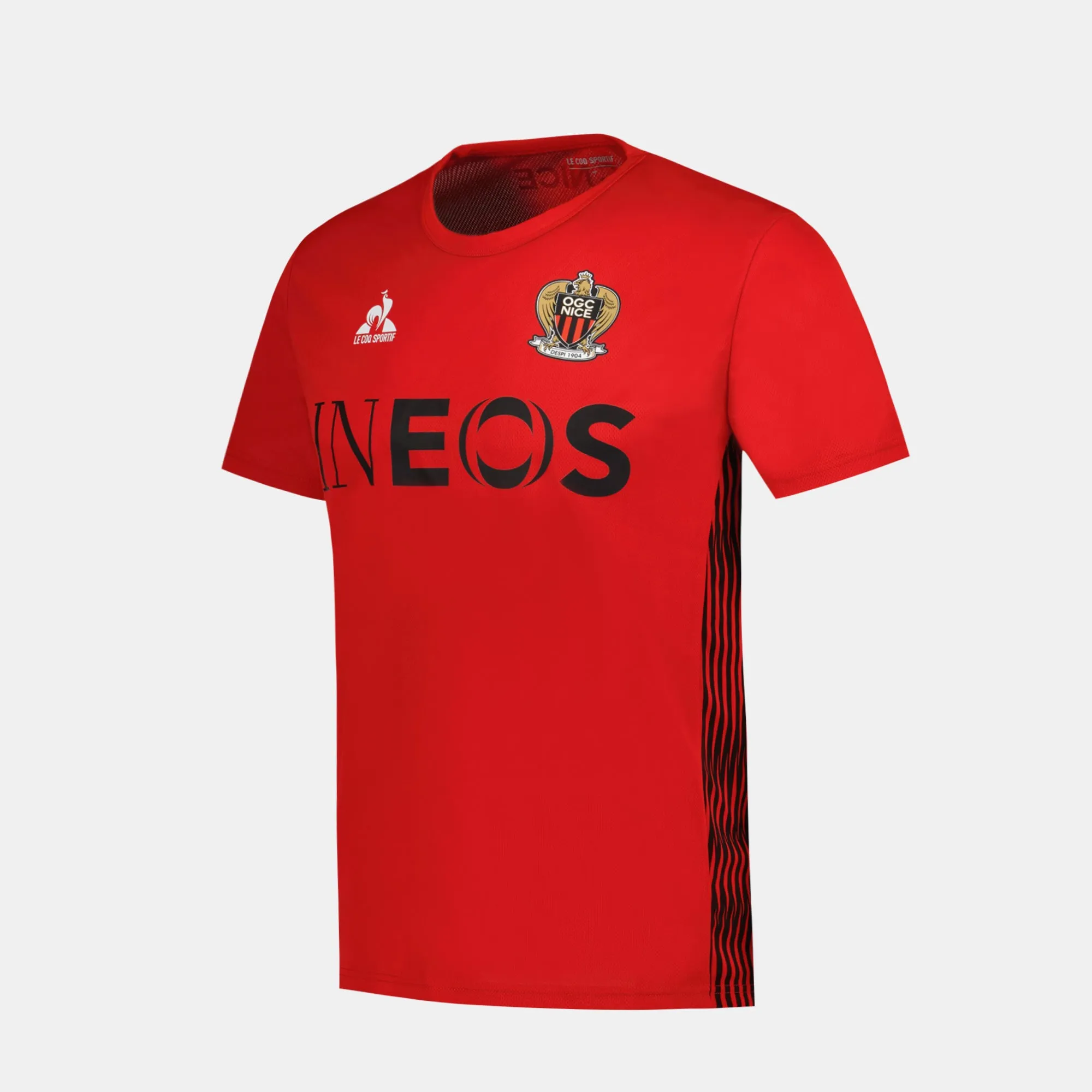 2421900-OGC NICE TRAINING Tee SS M red N | T-shirt Unisexe