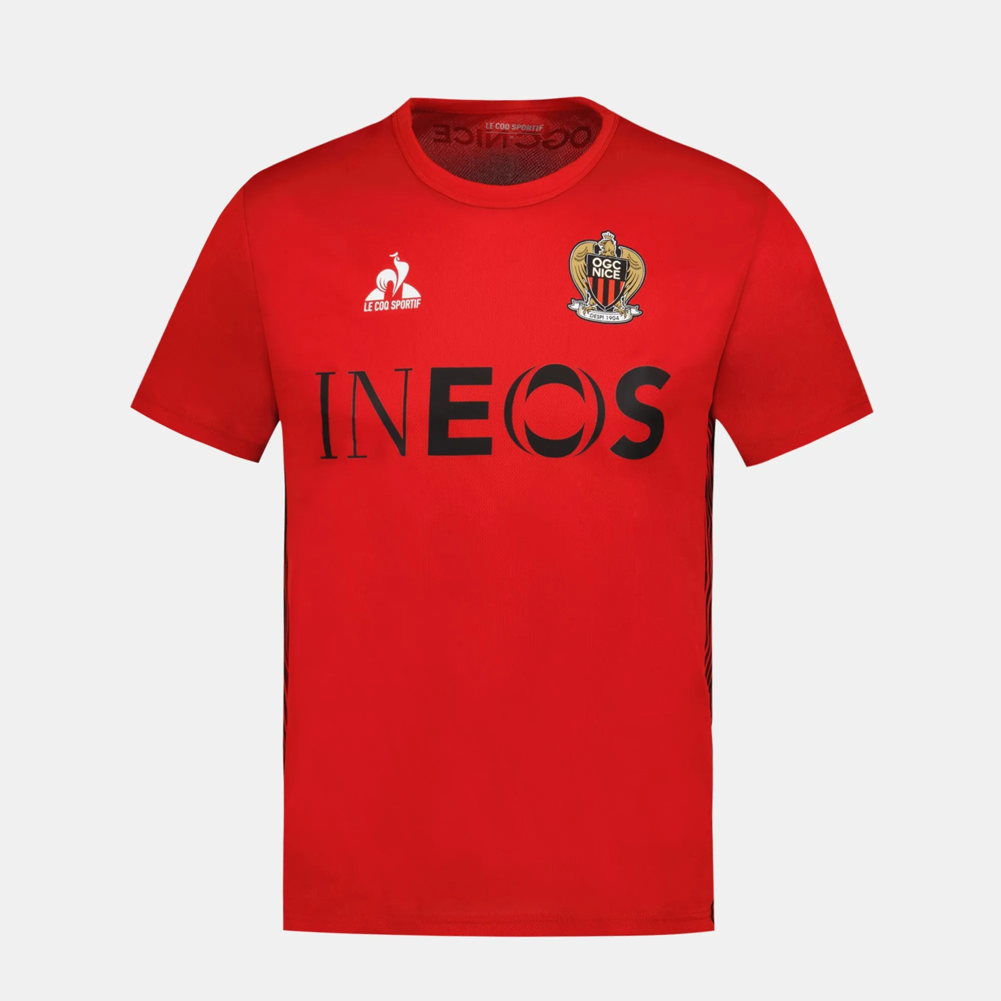 2421900-OGC NICE TRAINING Tee SS M red N | T-shirt Unisexe