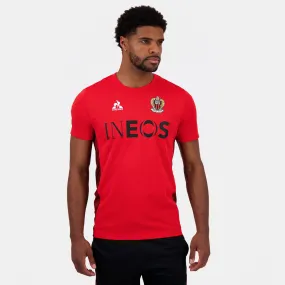 2421900-OGC NICE TRAINING Tee SS M red N | T-shirt Unisexe