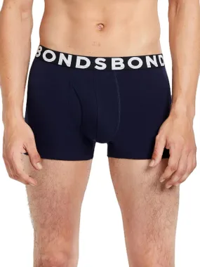 5 x Bonds Everyday Trunks - Mens Underwear Navy Jocks