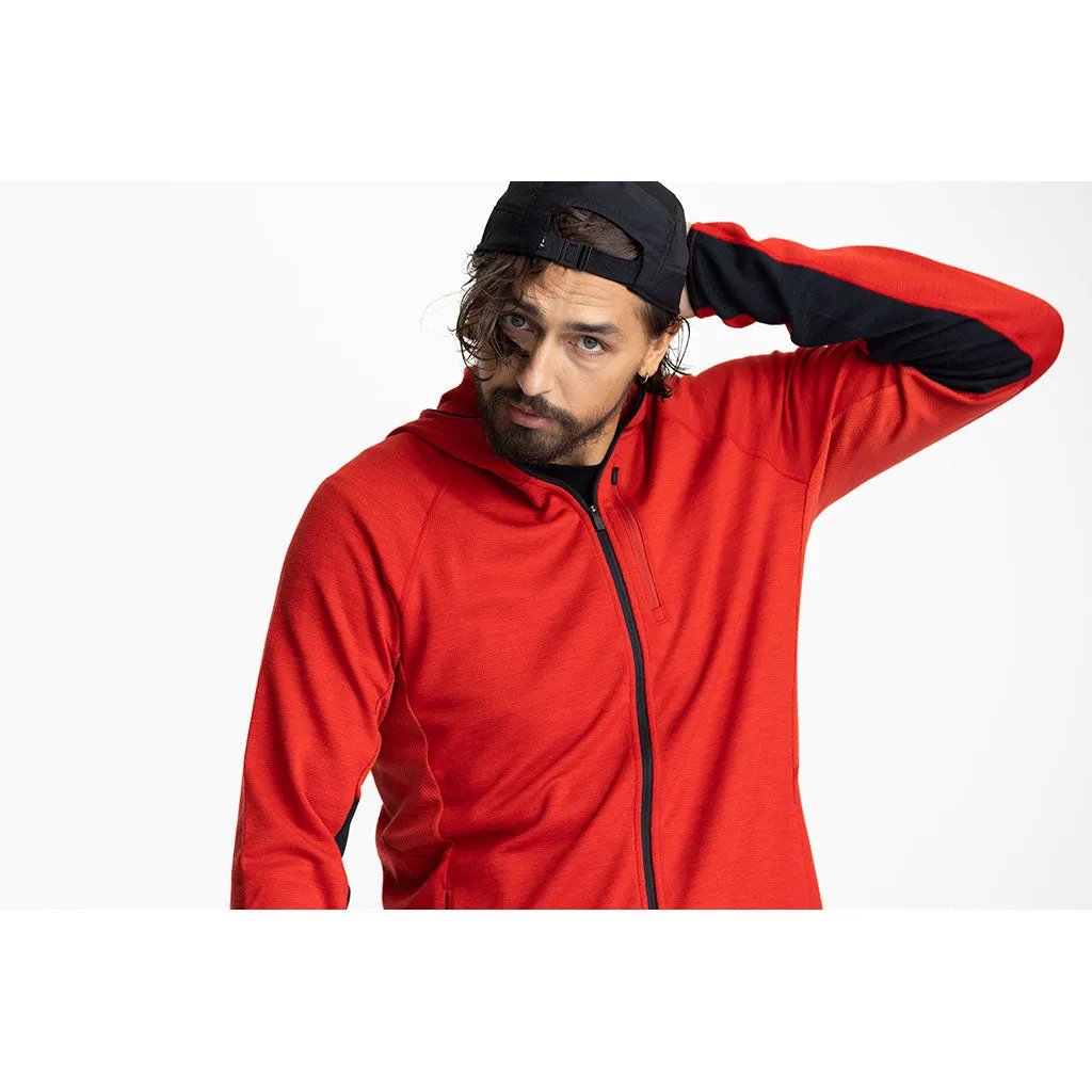 Approach Merino Gridlock Hood | Men's