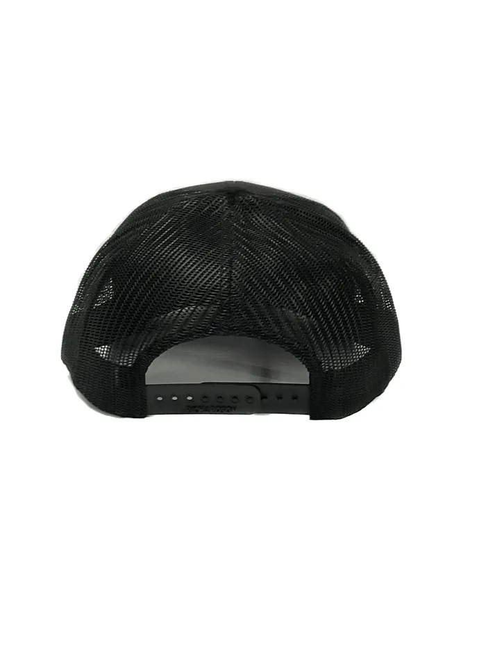 Ariat A300017101 R112 Snap Back Rubber Logo Cap Black Camo