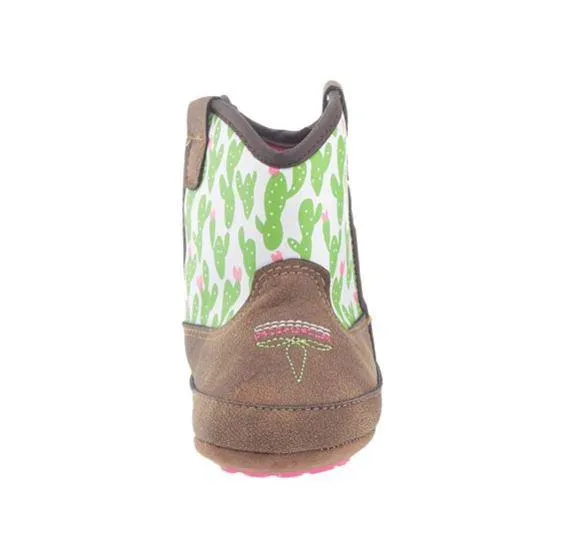 Ariat Infant Girls Lil' Stomper Cactus Western Boots A442000444