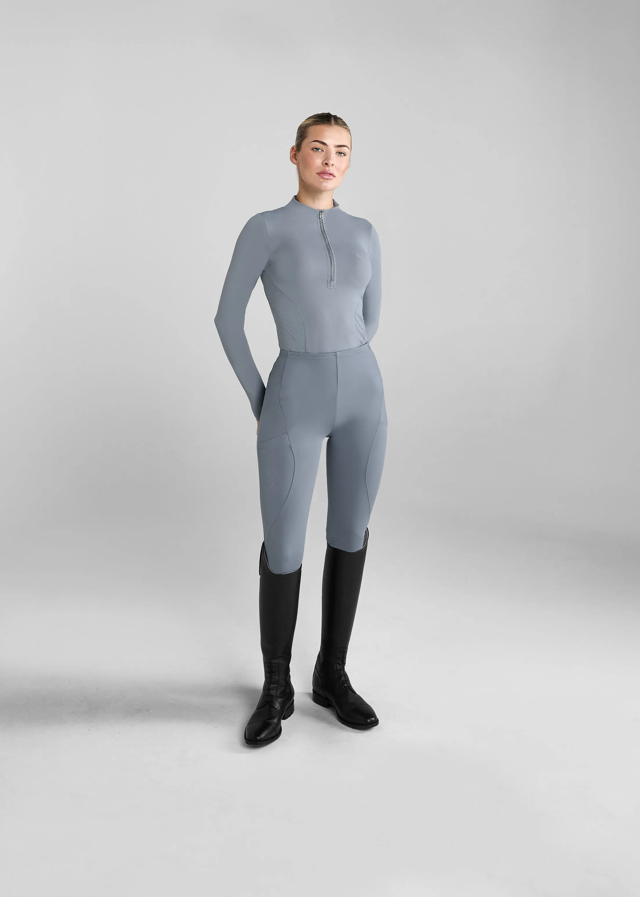 Ash Blue Core Leggings Full Seat