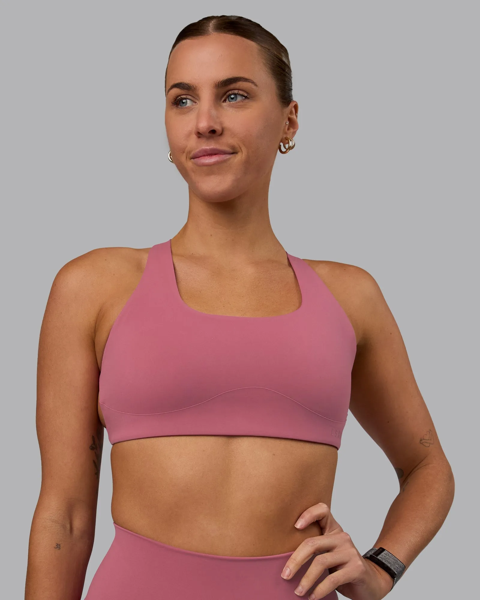 Aspire Sports Bra - Mauve Haze