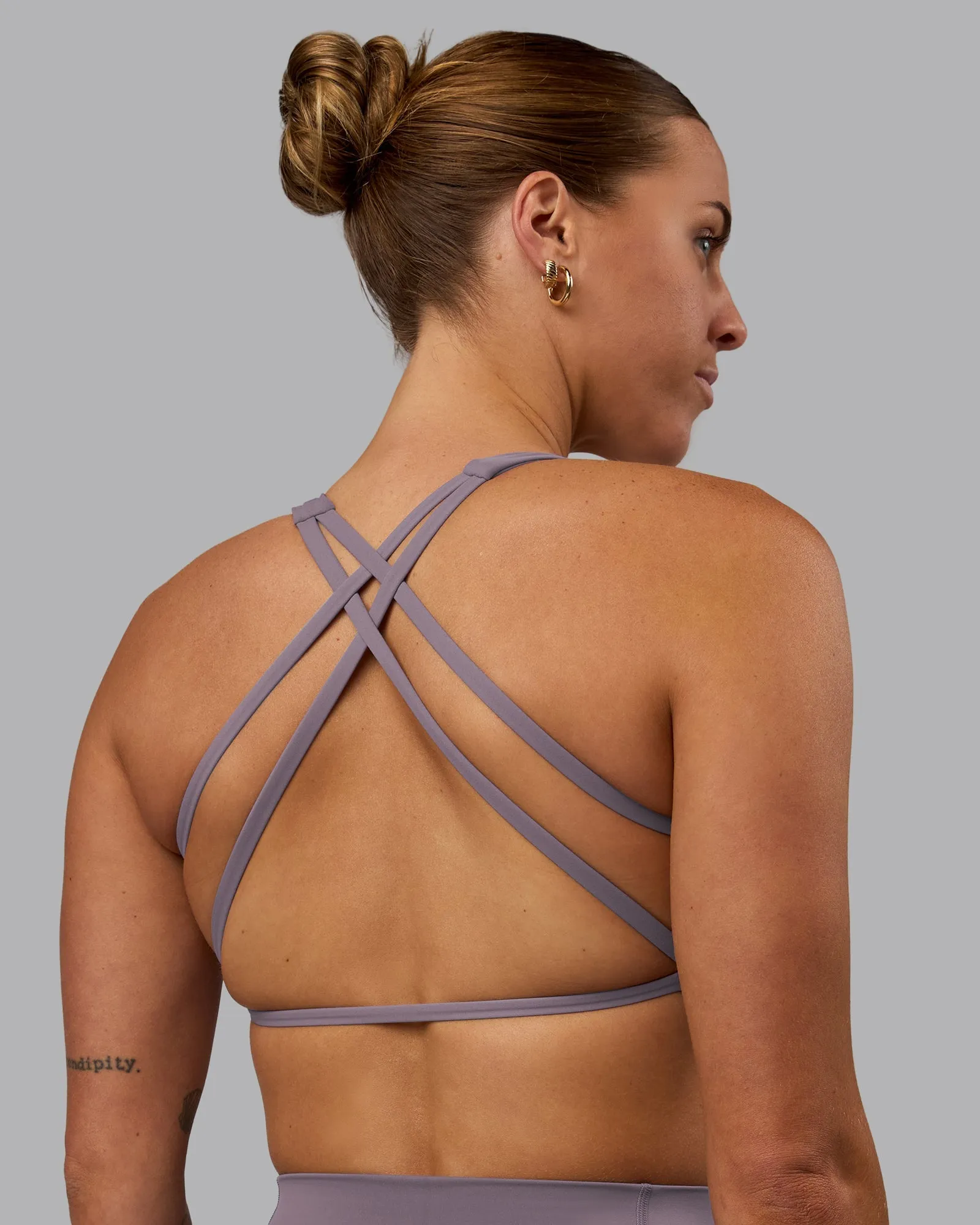 Aspire Sports Bra - Purple Sage