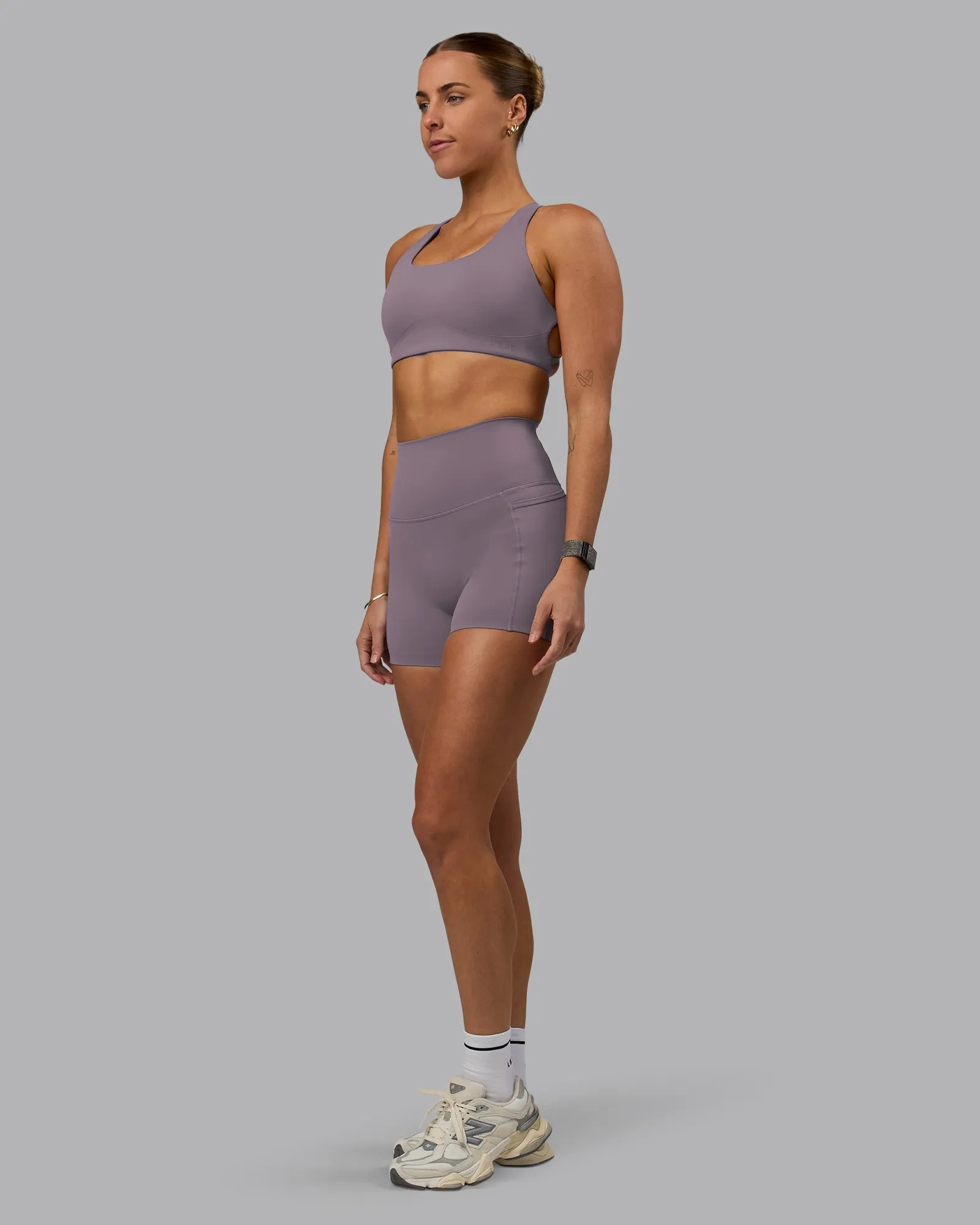 Aspire Sports Bra - Purple Sage