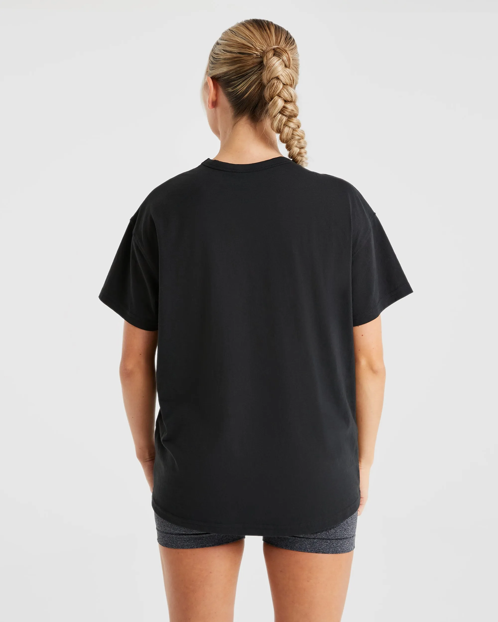 AYBL Sports Oversized T Shirt - Black