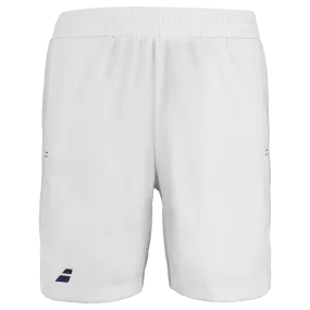 Babolat Men's Play Shorts White 24