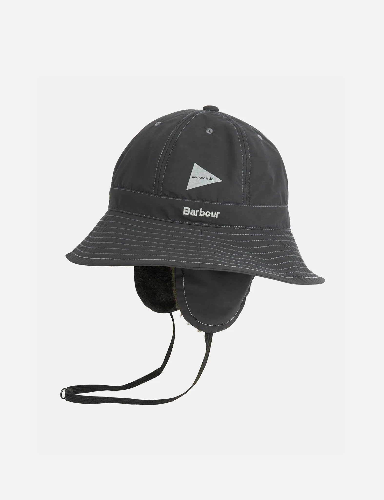 Barbour x And Wander Bucket Hat - Black