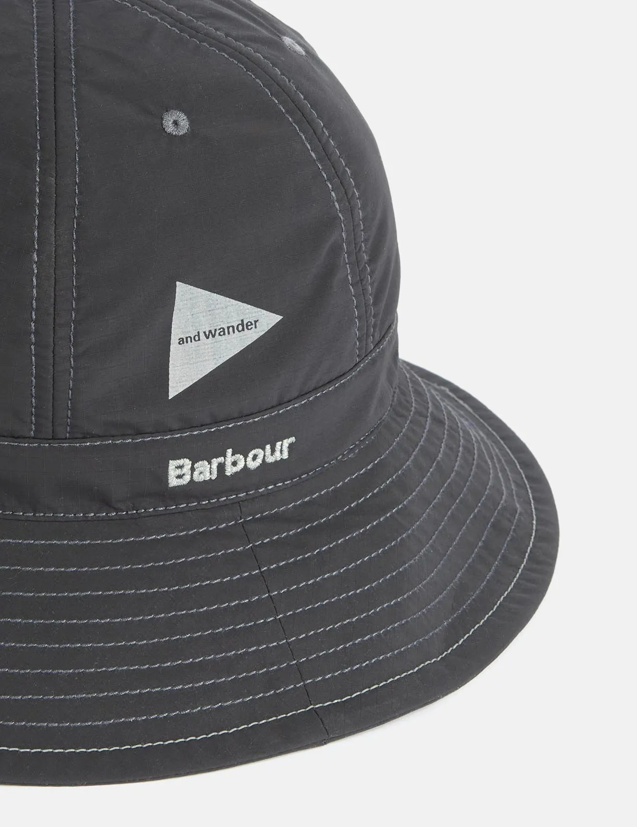 Barbour x And Wander Bucket Hat - Black