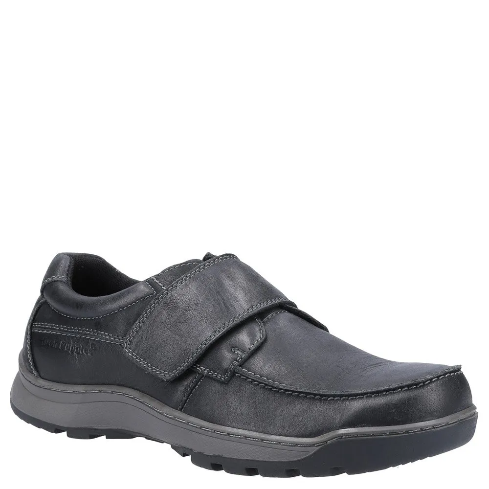 Black Casper Touch Fastening Shoes