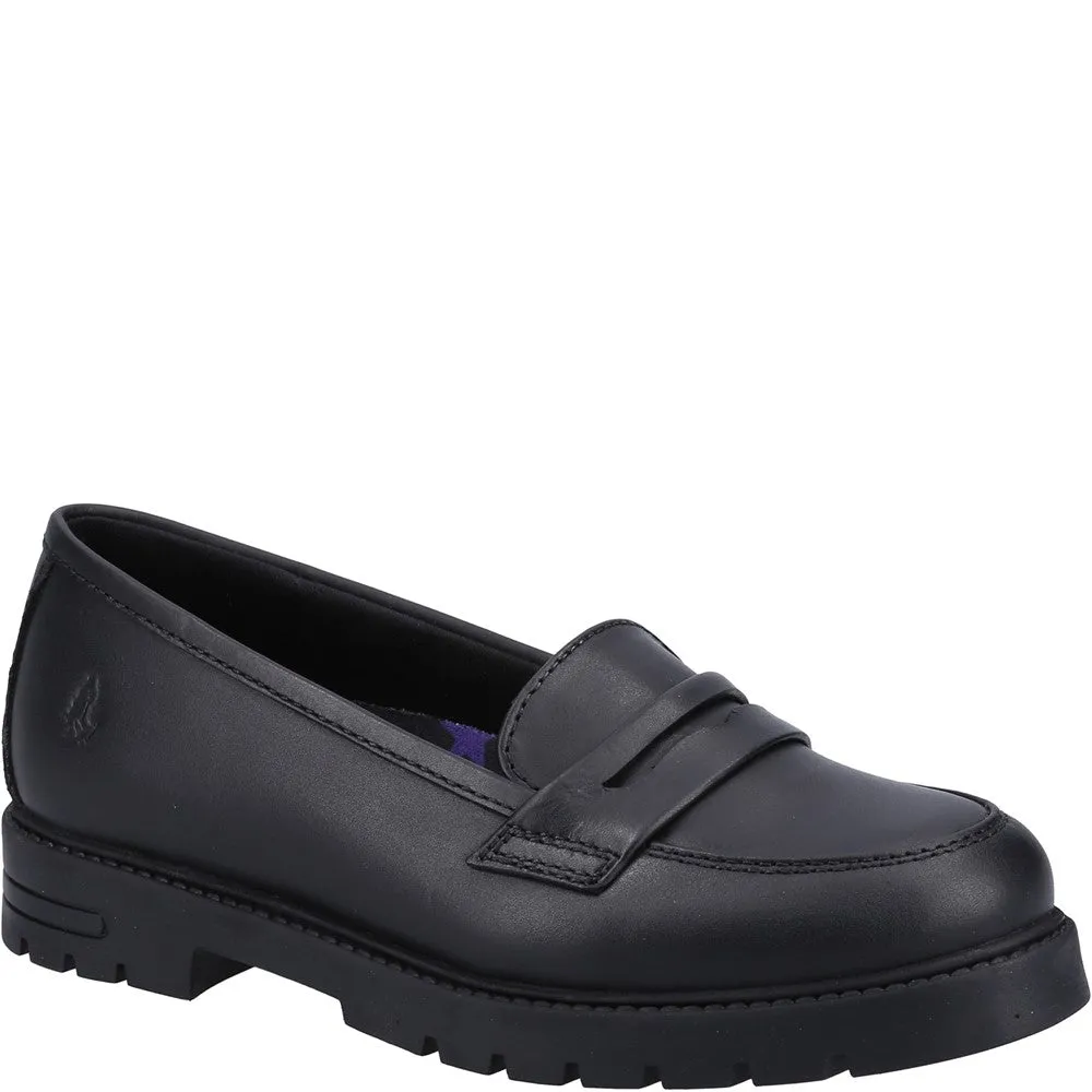 Black Hazel Loafer Senior School Shoes