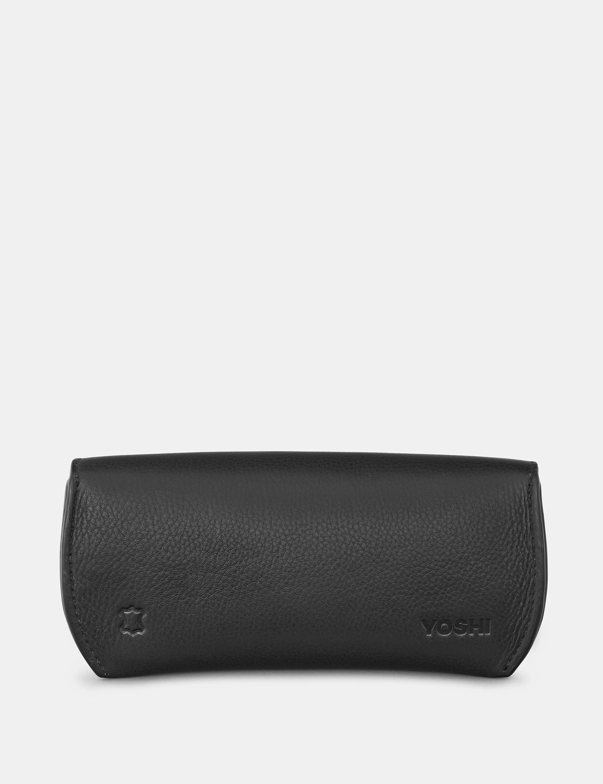 Black Leather Atlantic Glasses Case