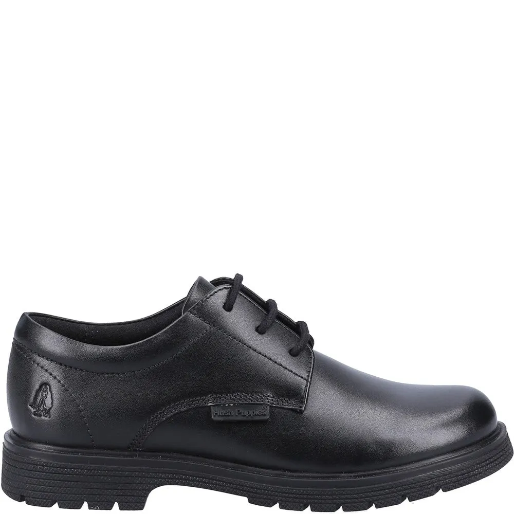 Black Polly Junior School Shoes