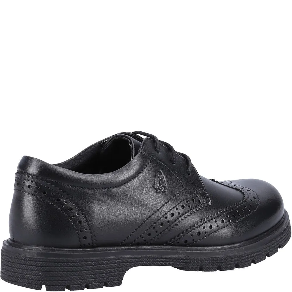 Black Sally Junior School Shoes