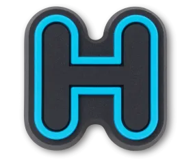 Blue Alphabet H