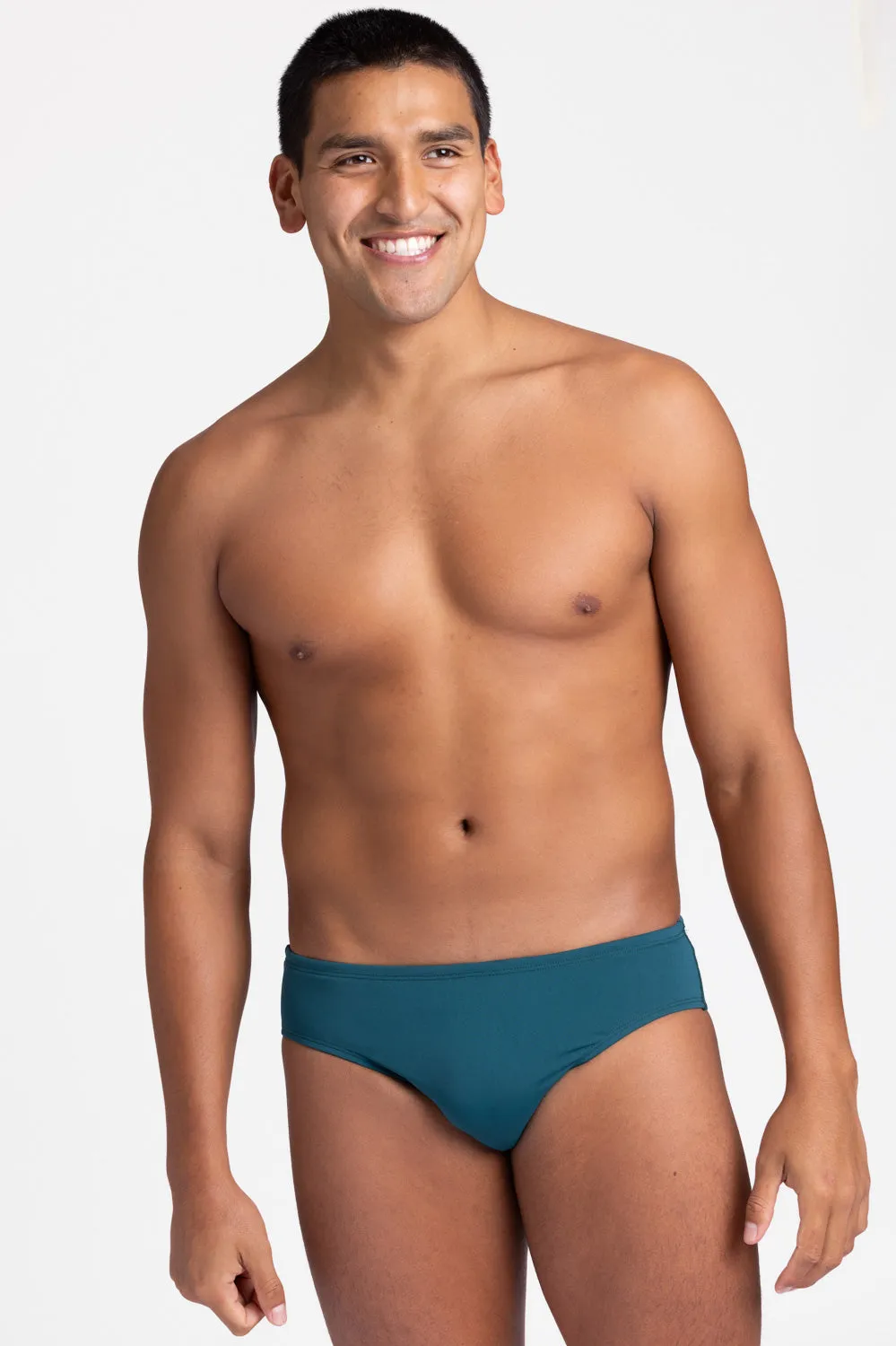 BROLYN Swim Brief - Peacock