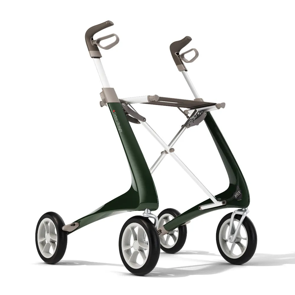 Carbon Ultralight Rollator Walker in 5 Colors and 3 Widths