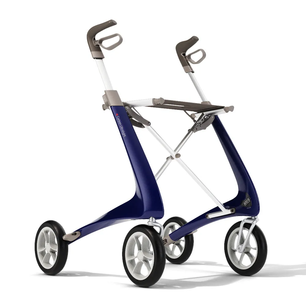 Carbon Ultralight Rollator Walker in 5 Colors and 3 Widths