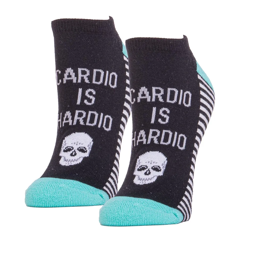 Cardio is Hardio Socks Women's Ankle Sock