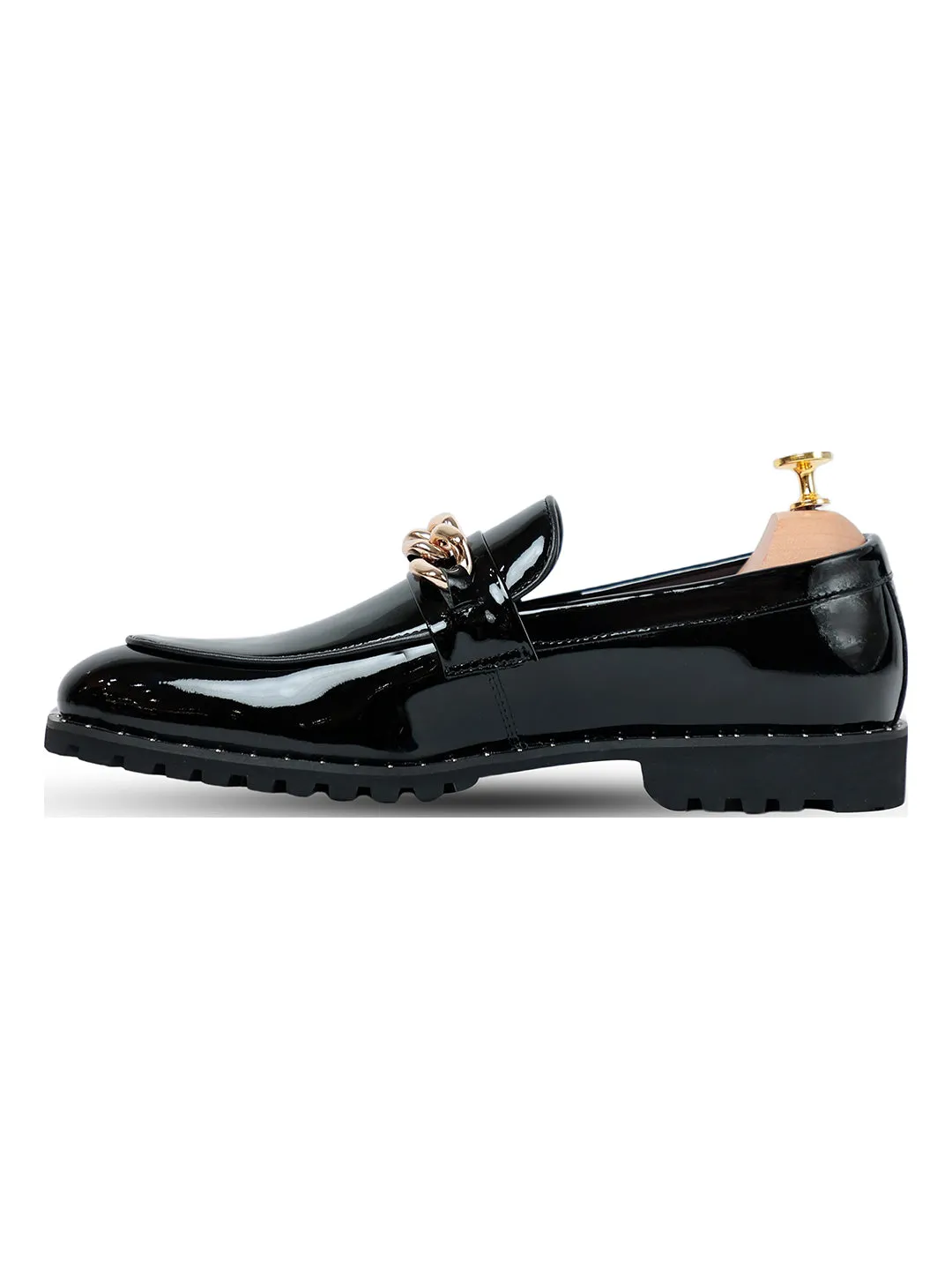 Chris Chapman Patent Black Slip On