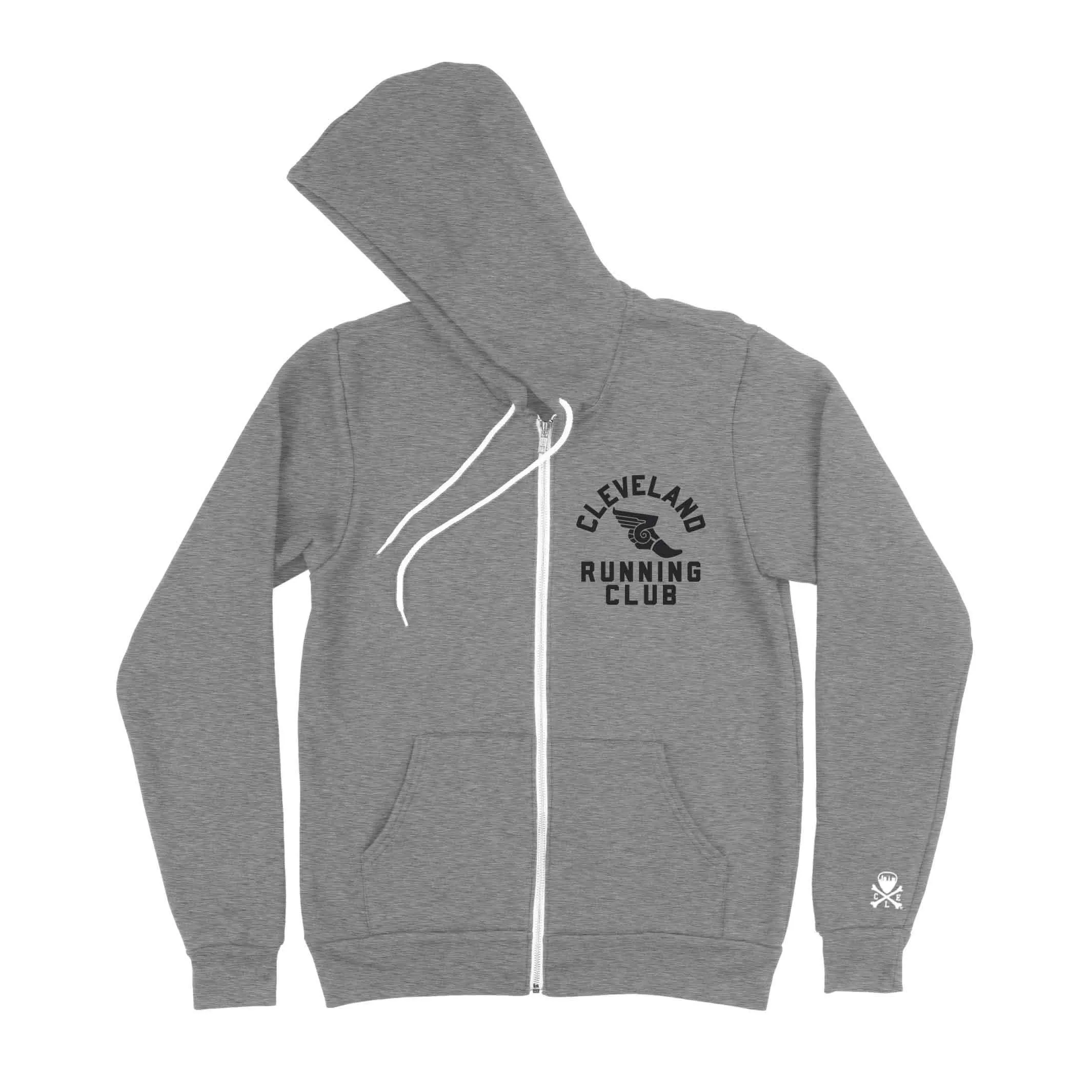 Cleveland Running Club - Unisex Zip-up Hoodie