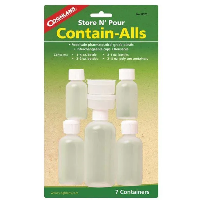 Coghlans Contain-Alls 7 Pack