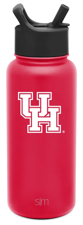 Collegiate Summit Water Bottle with Straw Lid