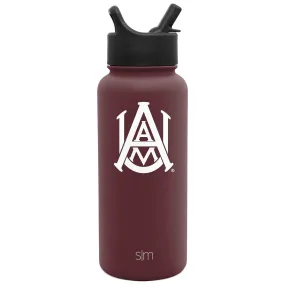 Collegiate Summit Water Bottle with Straw Lid