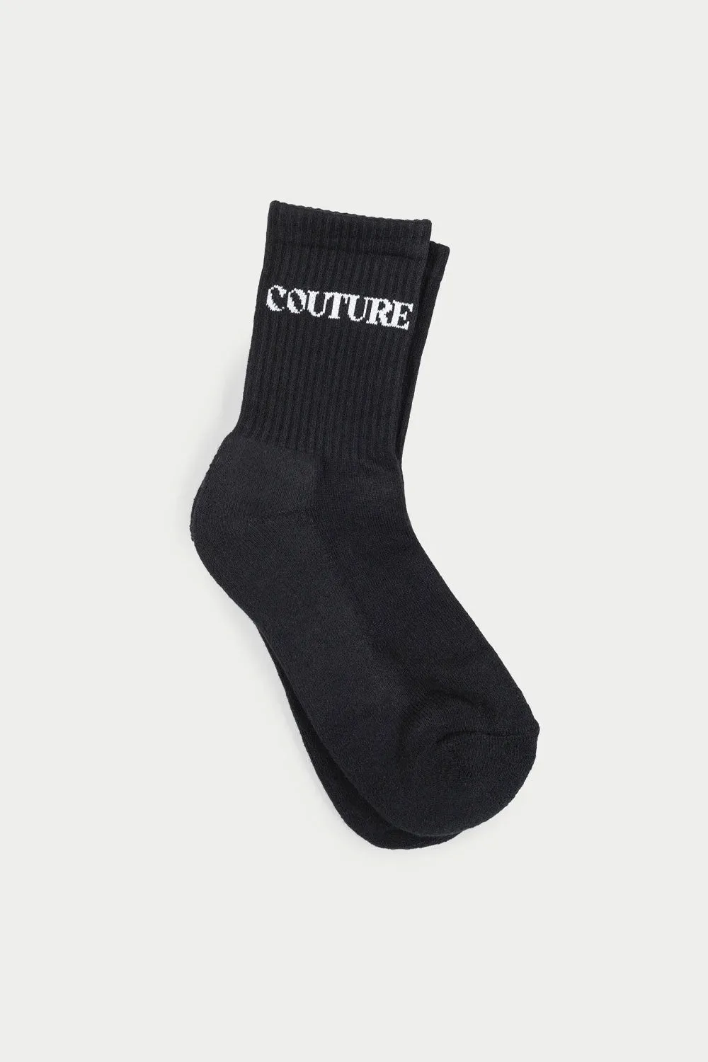 COPYRIGHT SPORTS SOCK - BLACK