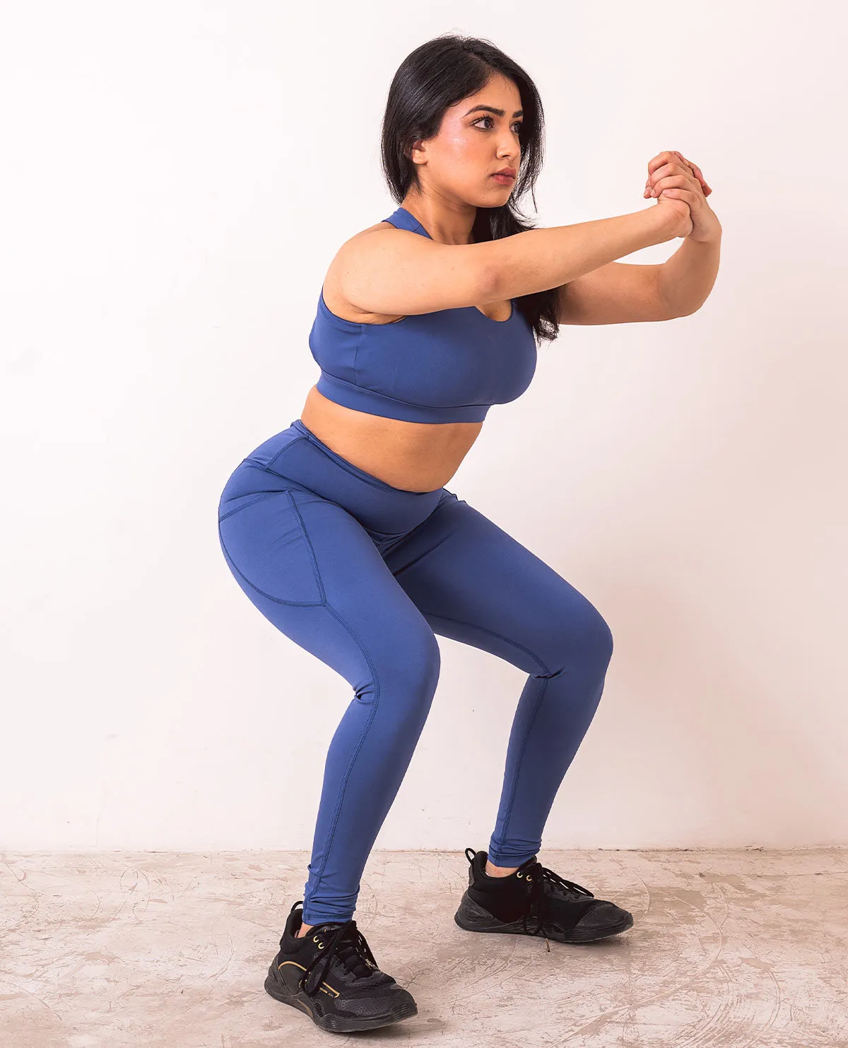 Crostini Bra & Leggings Set in Second SKN Fabric