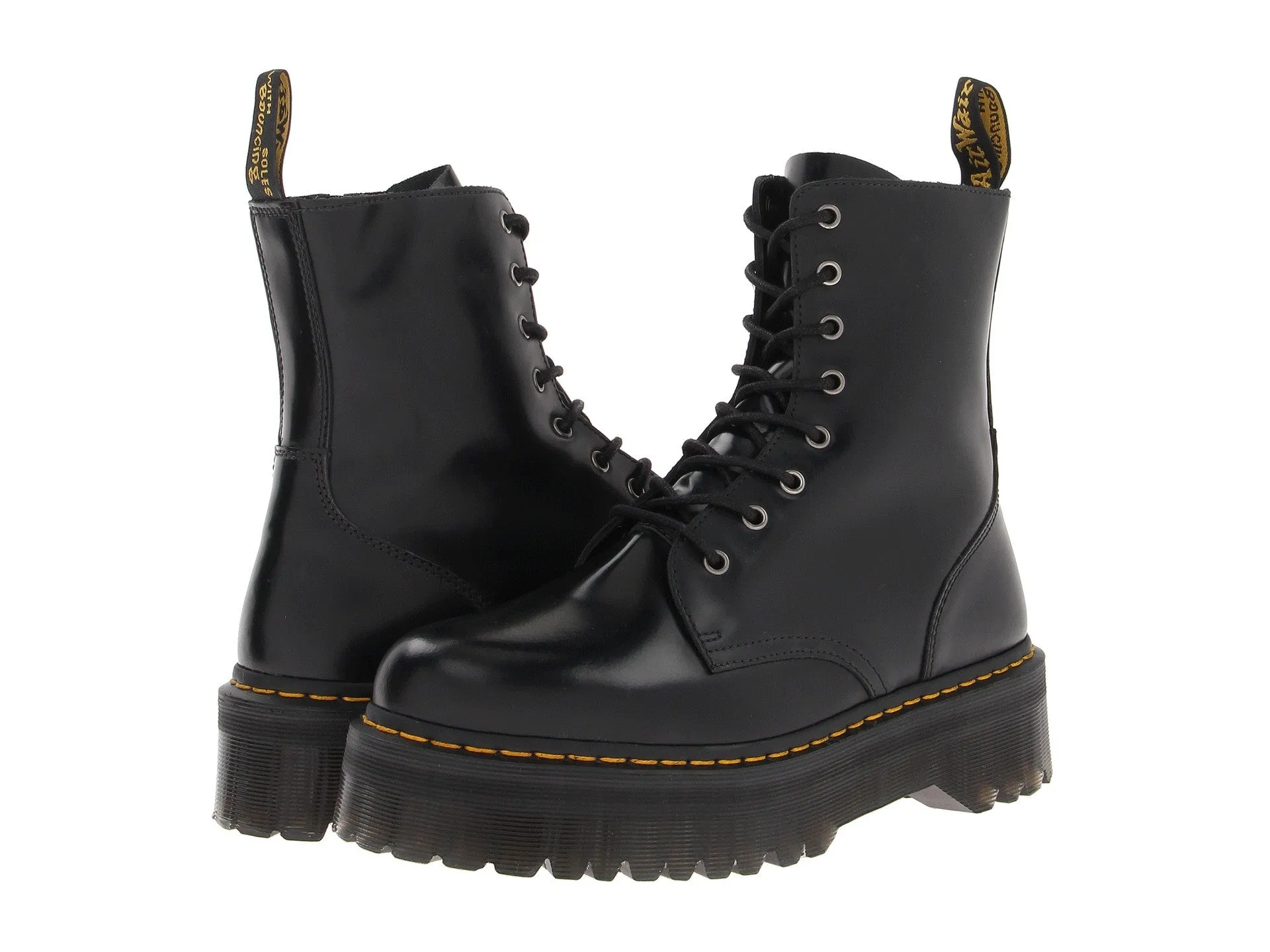 DR. MARTENS Jadon Women | Black Polished Smooth (15265001)