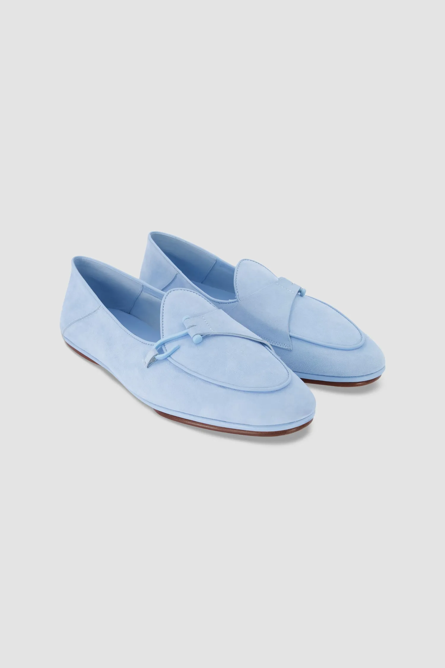 Edhen Milano Comporta Fly Light Blue Suede Loafers