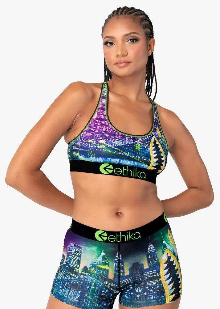 Ethika Bomber Frontz Sports Bra