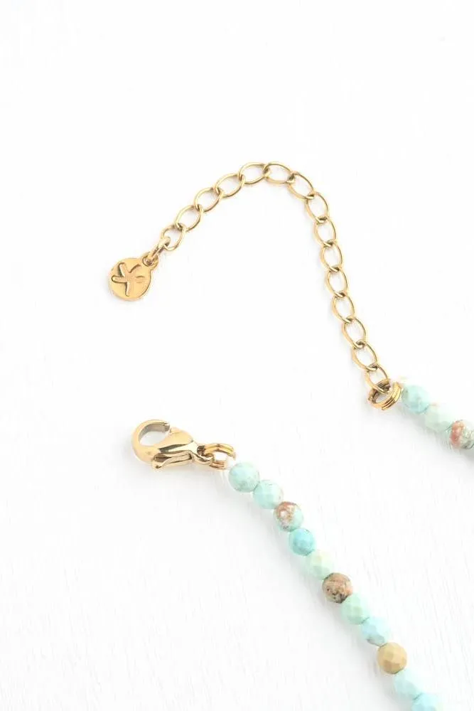 Faithful Necklace in Turquoise