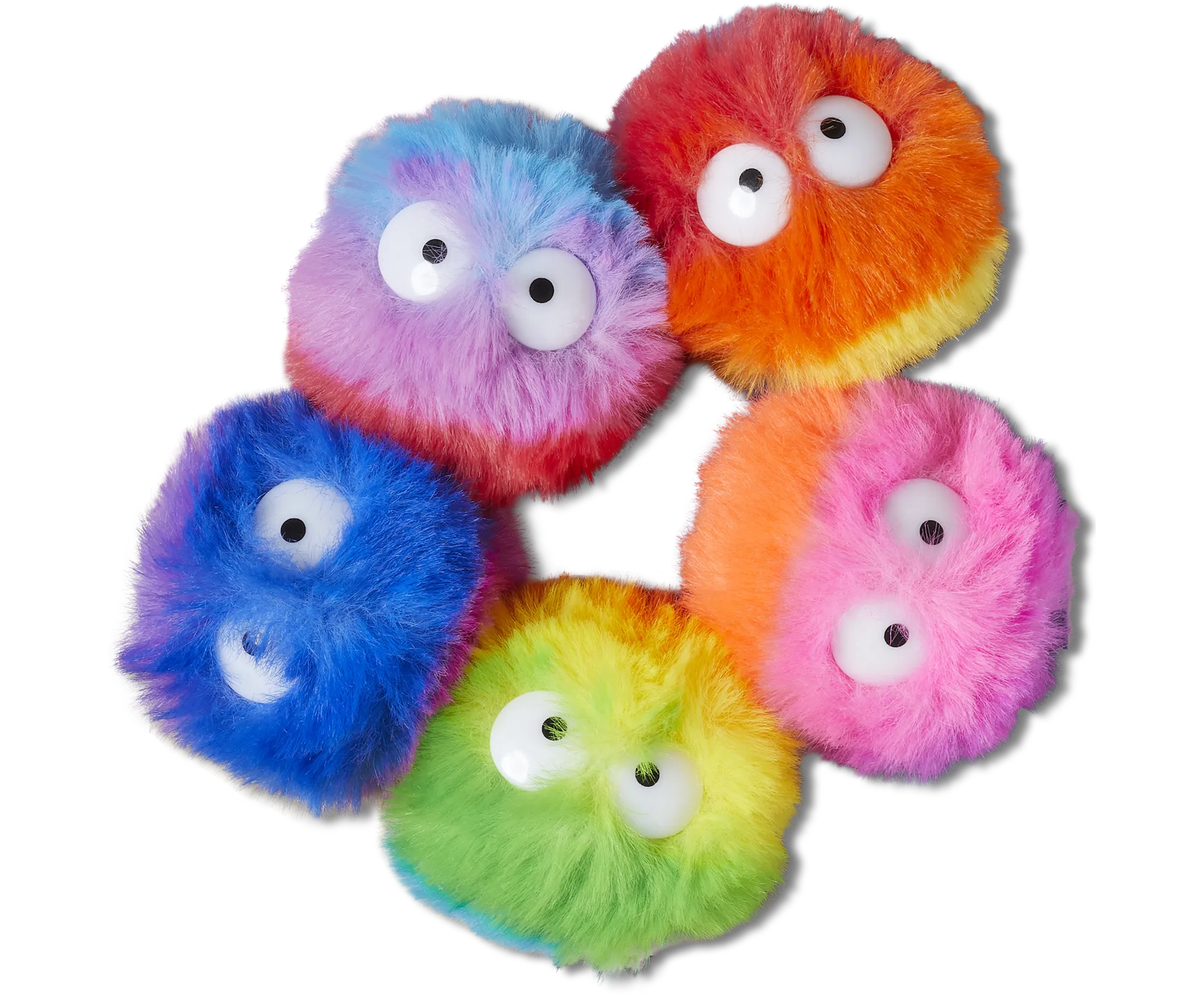 Fuzzy Puff Characters 5 Pack