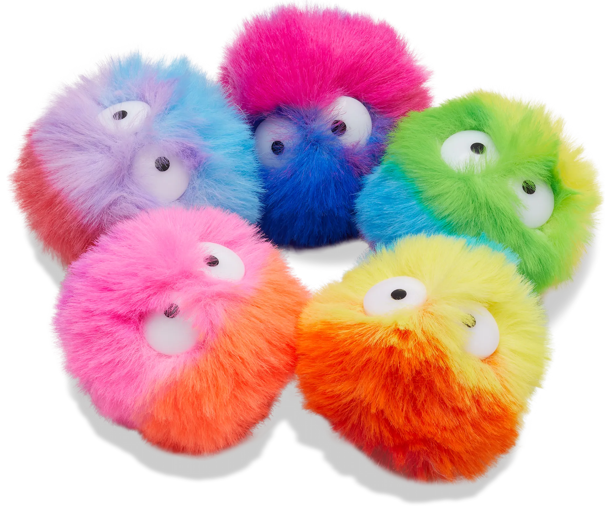 Fuzzy Puff Characters 5 Pack