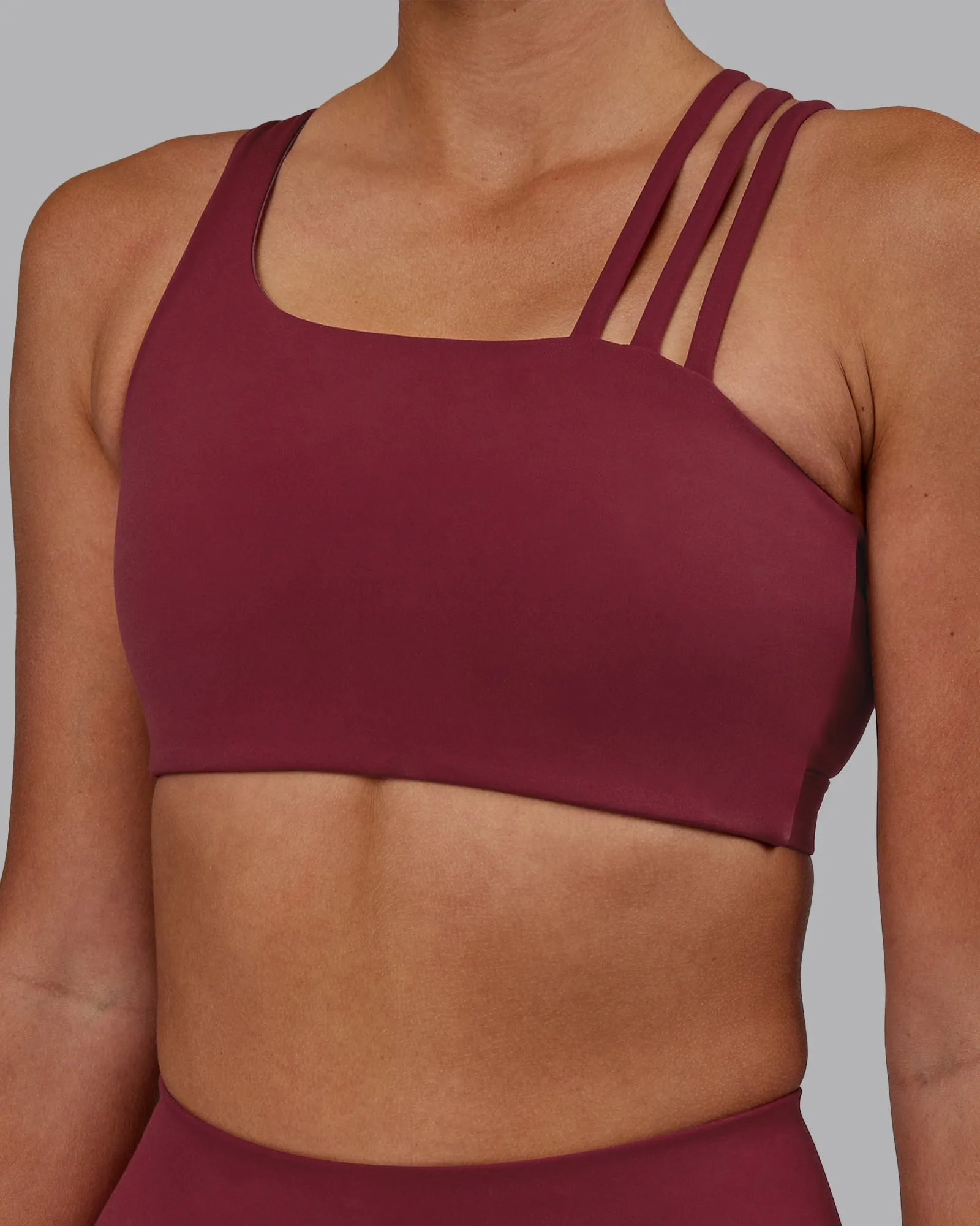 Galvanise Sports Bra - Cranberry