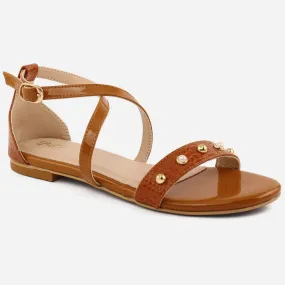 Girl’s "FIONA" Ankle Strap Sandals