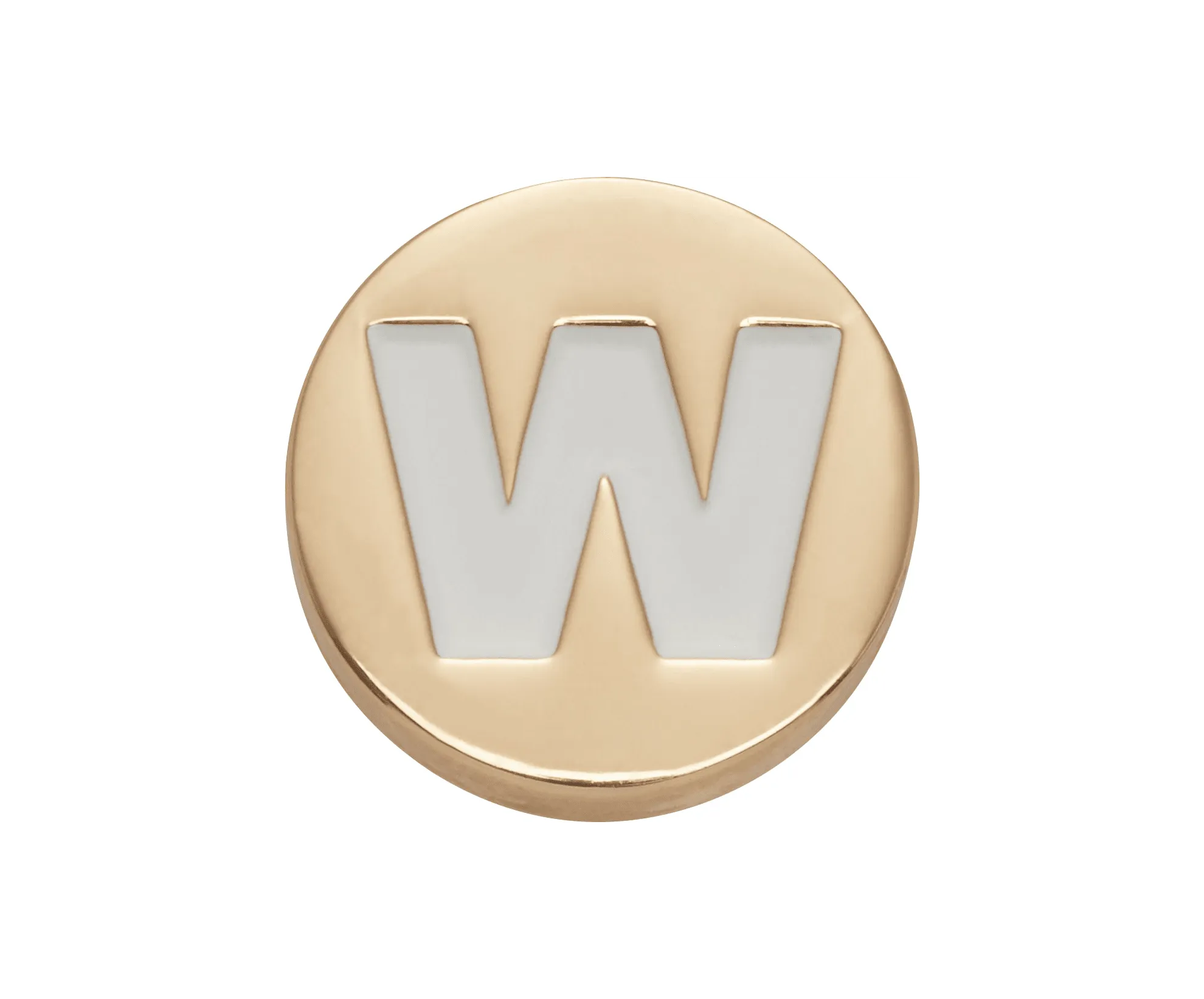 Gold Letter W