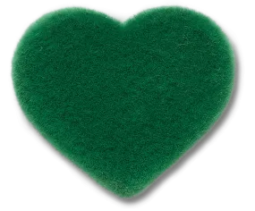 Grass Textured Heart