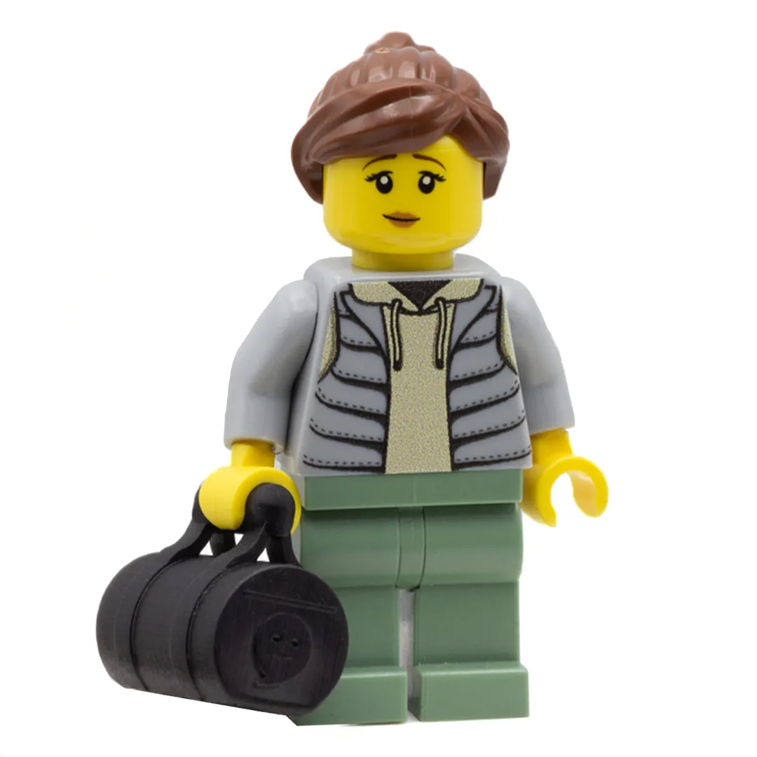 Gym / Duffel Bag - 3D Printed Minifigure Accessory