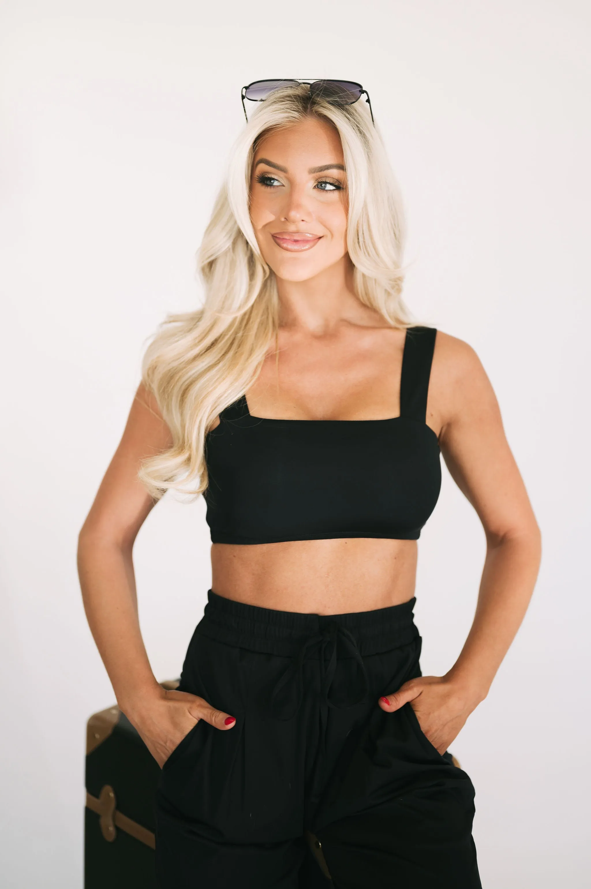 Henry Sports Bra-Black