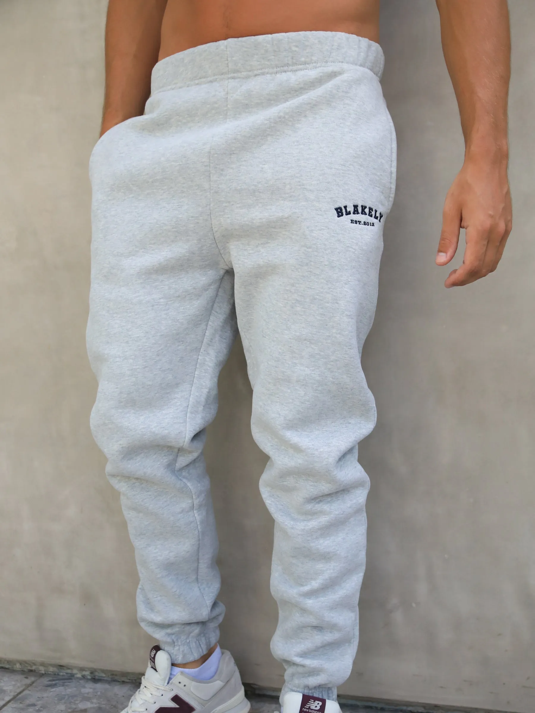 Heritage Relaxed Sweatpants - Marl Grey