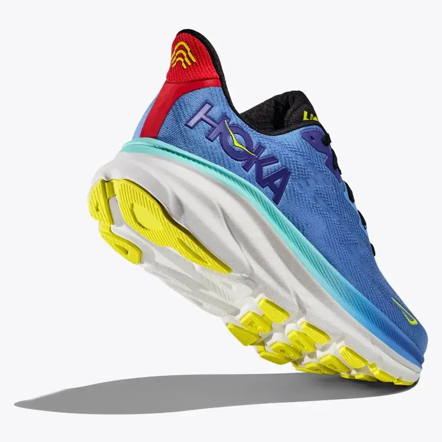 Hoka One One Clifton 9 Running Shoe - Virtual Blue / Cerise