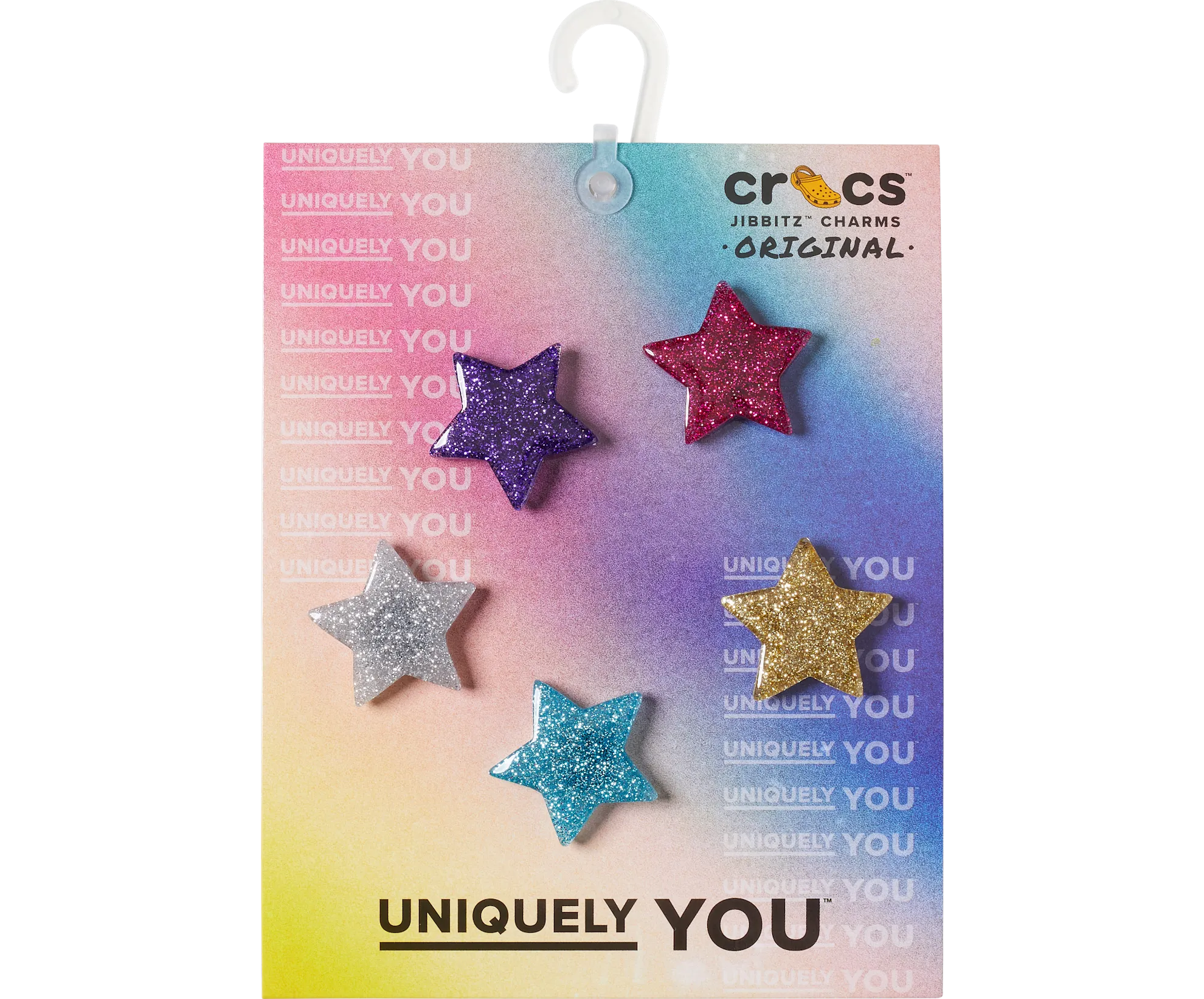 Icon Glitter Stars 5 Pack