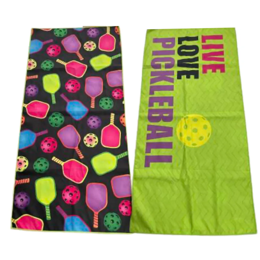 Live Love Pickleball Microfiber Towel - Born to Rally